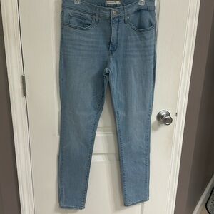 Levi’s 311 Shaping Skinny Jeans, Size 30 x 30, Color: light blue